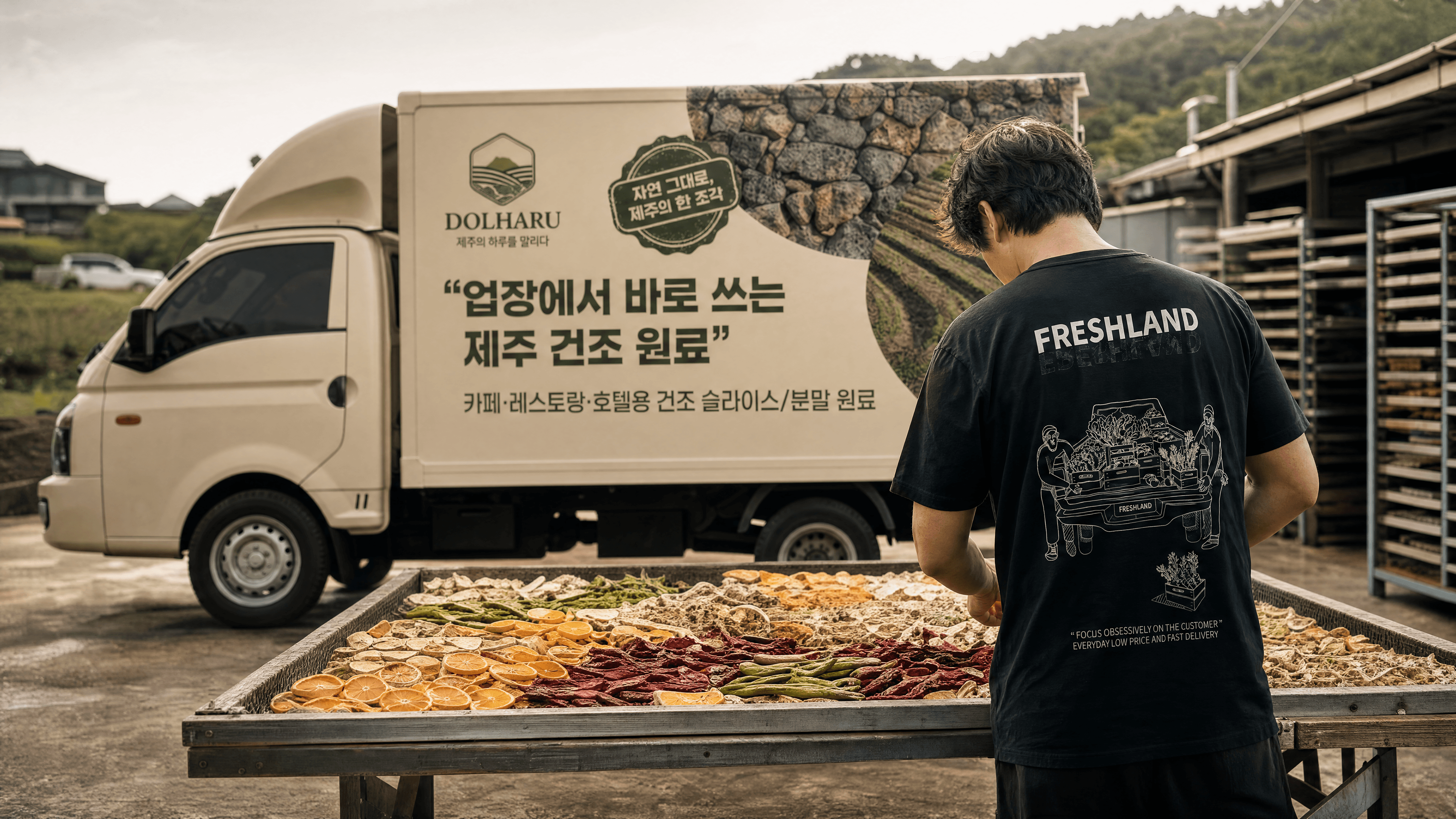 DOLHARU — 제주 농산물 가공 원료